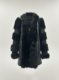 COSOS™ Black Fox Coat