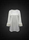 COSOS™ Ivory Gossamer Top