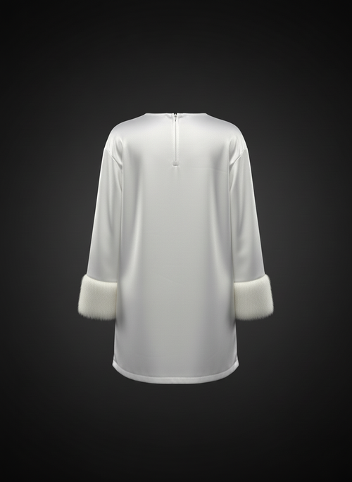 COSOS™ Ivory Gossamer Top